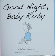 Cover of: Good night, Baby Ruby
