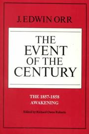 The event of the century by Orr, J. Edwin