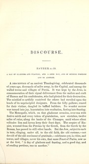 Cover of: Grounds for gratitude: a discourse delivered on Thanksgiving Day, November 28, 1861, in the First Congregational Church, Litchfield, Conn