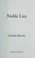 Cover of: Noble lies