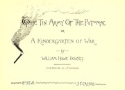 Cover of: The tin Army of the Potomac: or, A kindergarten of war.