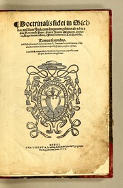 Cover of: Doctrinalis fidei in Michuacane[n]sium Indorum linguam: [a]editus ab admodum Reuerendo Patre Fratre Joanne Metinensi, Bethico, Augustiniani ordinis, [et] Priore conuentus Taca[m]barensis. Tomus secundus. ... Accessit & compendium metheorologicarum impraessionum ab ipso auctore recognitum