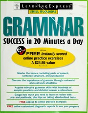 Cover of: Grammar Success in 20 Minutes a Day (Skill Builders)