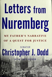 Letters from Nuremberg by Christopher J. Dodd