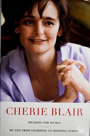 Cover of: Speaking for myself by Cherie Blair
