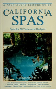 Cover of: California spas by Laurel Cook