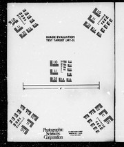 Cover of: A by-law to provide for repairing the Ouellette Drain west of the Crow Road in the township of Dover, and constructing a new outlet for it, and for borrowing on the credit of the municipality the sum of 10,856.00 for completing the same