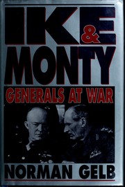 Cover of: Ike andMonty: generals at war