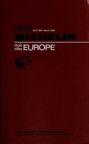 Cover of: Main cities, Europe. by 