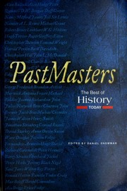 Cover of: Past masters: the best of history today