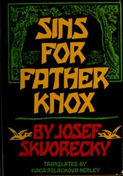 Cover of: Sins for Father Knox