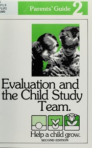 Cover of: Evaluation and the child study team