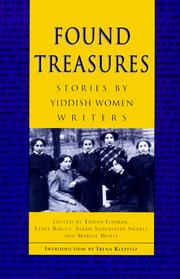 Cover of: Found Treasures: Stories by Yiddish Women Writers