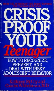 Cover of: Crisis-Proof Your Teenager by Kathleen Mccoy
