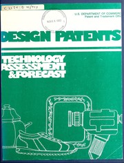 Cover of: Design patents