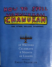 Cover of: How to spell Chanukah