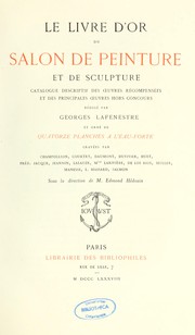 Cover of: Le Livre d'or du Salon de peinture et de sculpture by Georges Lafenestre