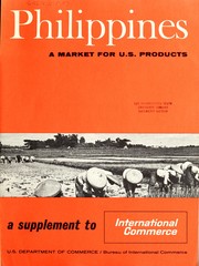 Cover of: A market for U.S. products in the Philippines