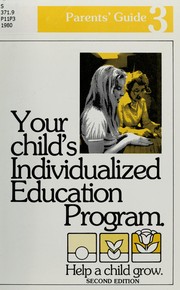 Cover of: Your child's individualized education program