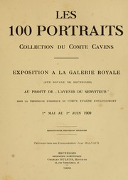 Les 100 portraits by Cavens, Louis comte