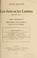 Cover of: Les arts et les lettres