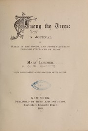 Cover of: Among the trees | M. O. B.] [from old catalog Dunning]