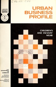 Cover of: Children's and infants' wear