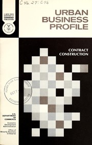 Cover of: Contract construction