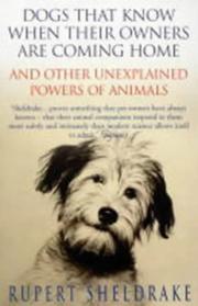Dogs That Know When Their Owners Are Coming Home by Rupert Sheldrake