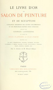 Cover of: Le Livre d'or du Salon de peinture et de sculpture by Georges Lafenestre