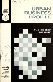 Cover of: Machine shop job work