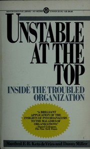 Cover of: Unstable at the Top (Mentor)