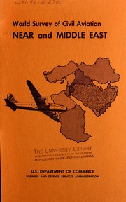 Cover of: World survey of civil aviation: Near and Middle East