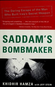 Cover of: Saddam's bombmaker by Khiḍr ʻAbd al-ʻAbbās Ḥamzah