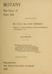 Cover of: Botany by Julia McNair Wright