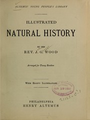 Cover of: Illustrated natural history