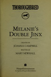 Cover of: Melanie's double jinx