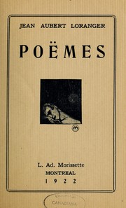 Cover of: Poëmes