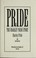 Cover of: Pride