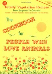 Cover of: The Cookbook for People Who Love Animals