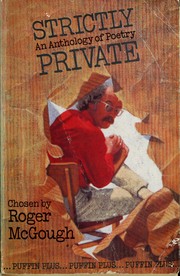 Cover of: Strictly private: an anthology of poetry