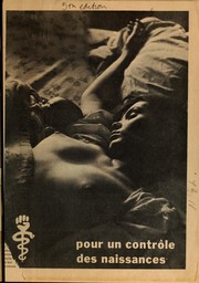 Cover of: Pour un contrôle des naissances