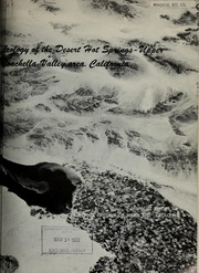 Cover of: Geology of the Desert Hot Springs-Upper Coachella Valley area, California by Richard J. Proctor