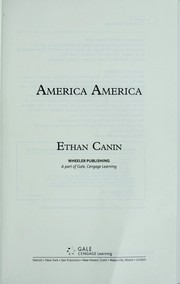 Cover of: America America by Ethan Canin, Ethan Canin