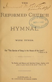 Cover of: Reformed Church hymnal: with tunes