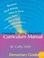 Cover of: Christian home educators' curriculum manual