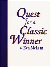 Cover of: Quest for a Classic Winner