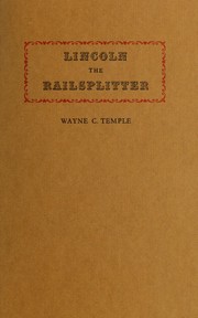 Cover of: Lincoln the railsplitter.