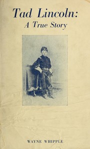 Cover of: Tad Lincoln.