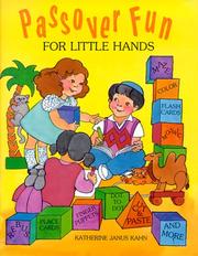 Cover of: Passover Fun for Little Hands